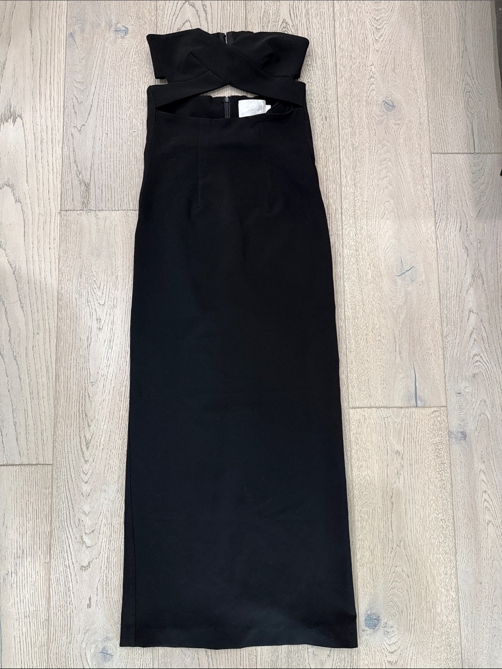 Women's Black Cutout Maxi Dress